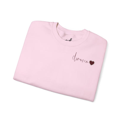 Castrelly Crewneck —  Valentines Day Duromo Heart