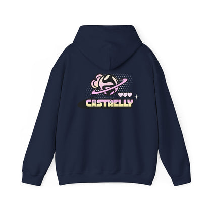 Castrelly Hoodie — Pastel Space Graphic Hoodie