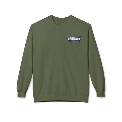 Castrelly Crewneck — Minimal Urban Graffiti Drip Streetwear