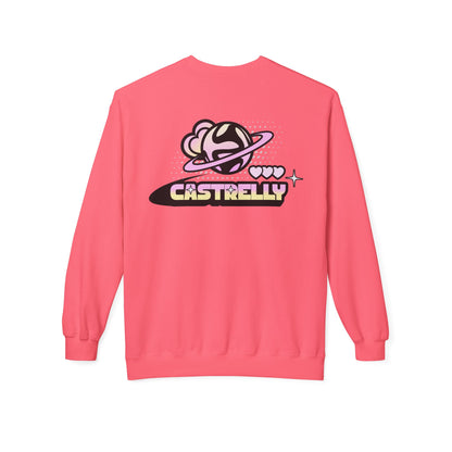 Castrelly Crewneck — Pastel Space Graphic Crewneck