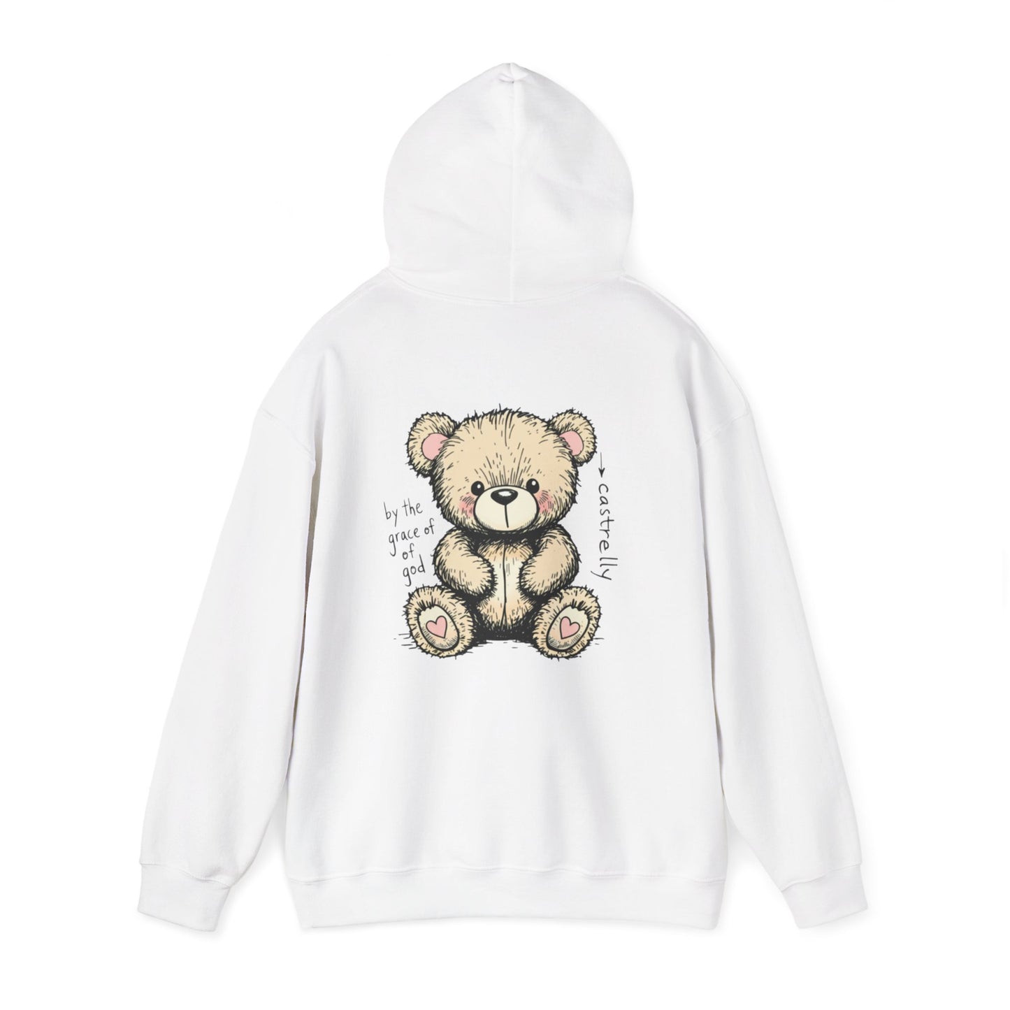 Castrelly Hoodie - Valentines Day Teddy Bear