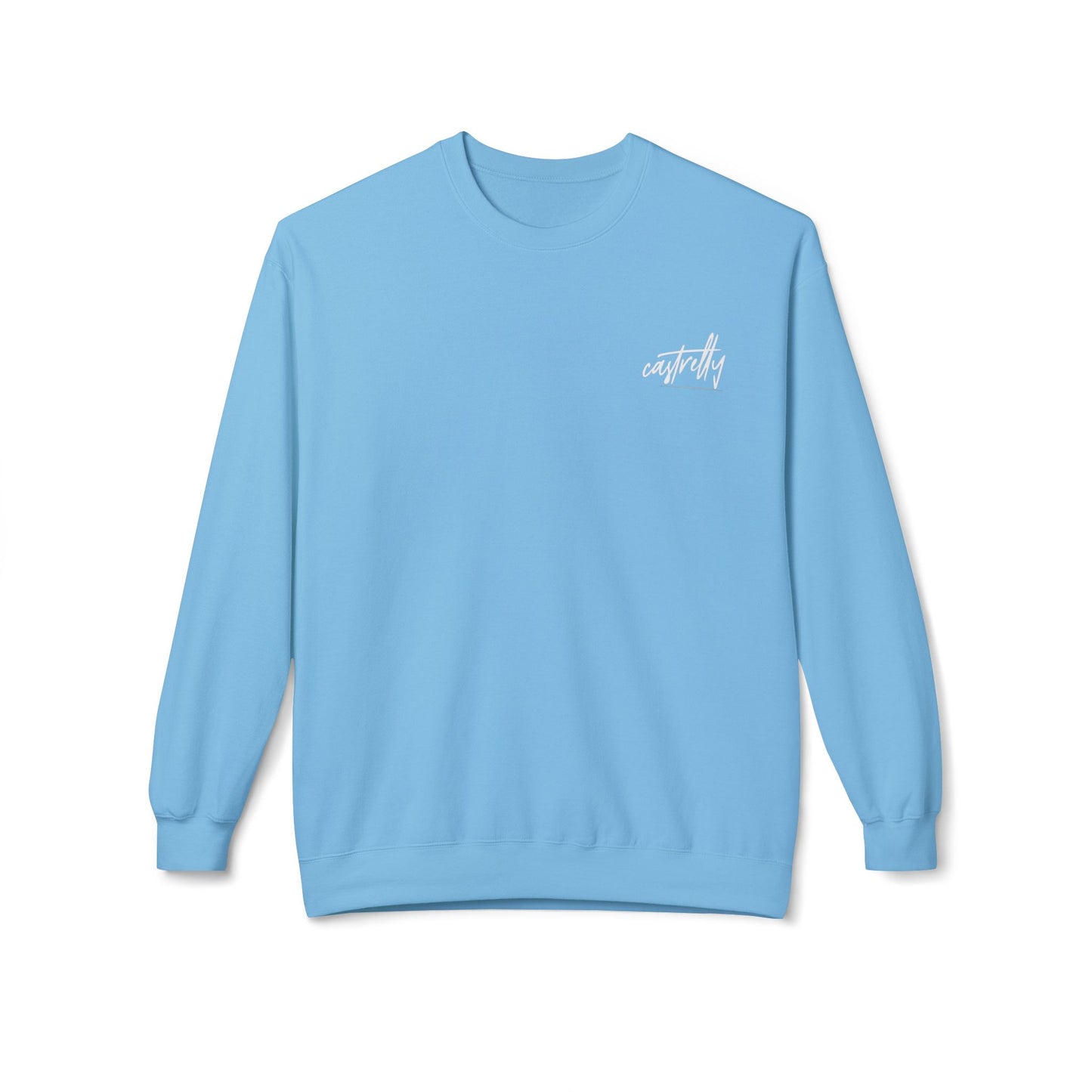 Castrelly Crewneck — Minimal Castrelly Logo