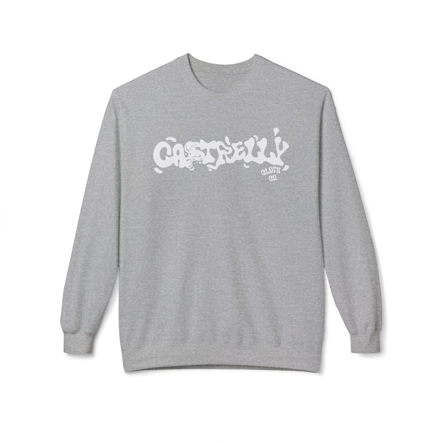 Castrelly Crewneck — Minimal Urban Drip Streetwear Logo
