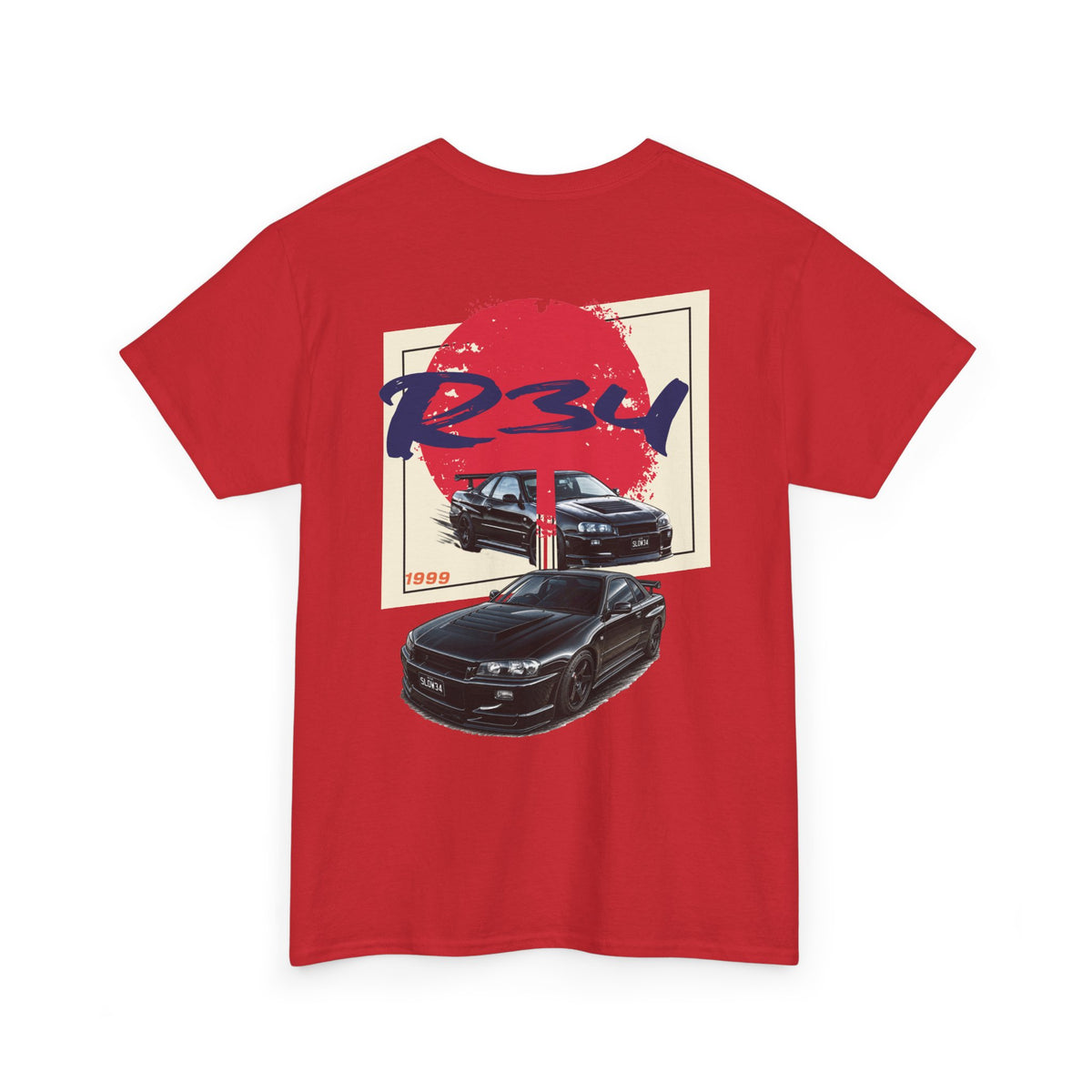 R34 Skyline Graphic Tee — SLOW34 X CASTRELLY