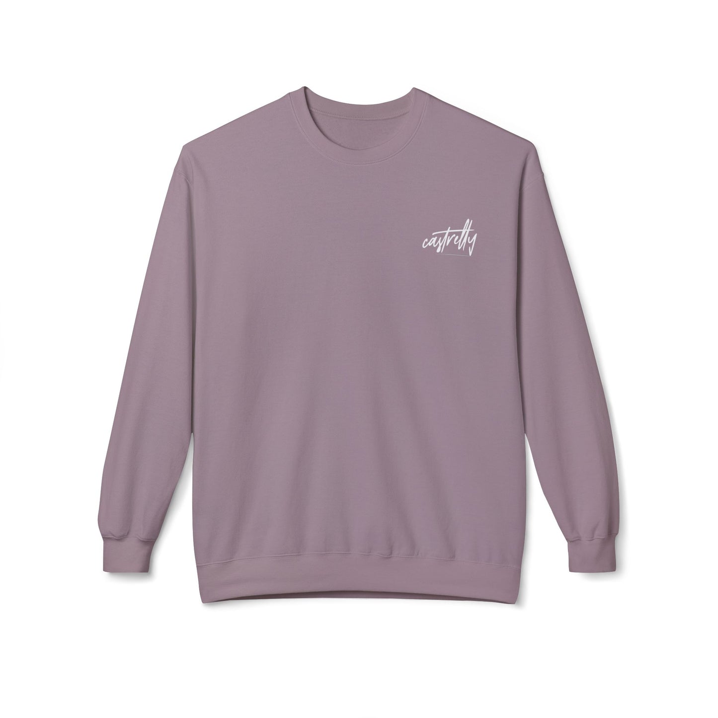 Castrelly Crewneck — Minimal Castrelly Logo