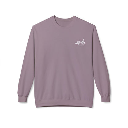 Castrelly Crewneck — Minimal Castrelly Logo
