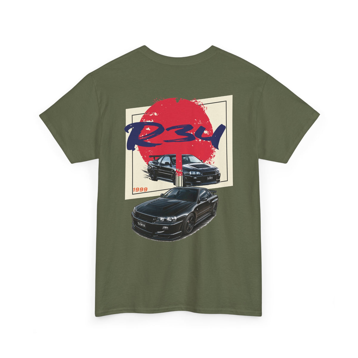 R34 Skyline Graphic Tee — SLOW34 X CASTRELLY