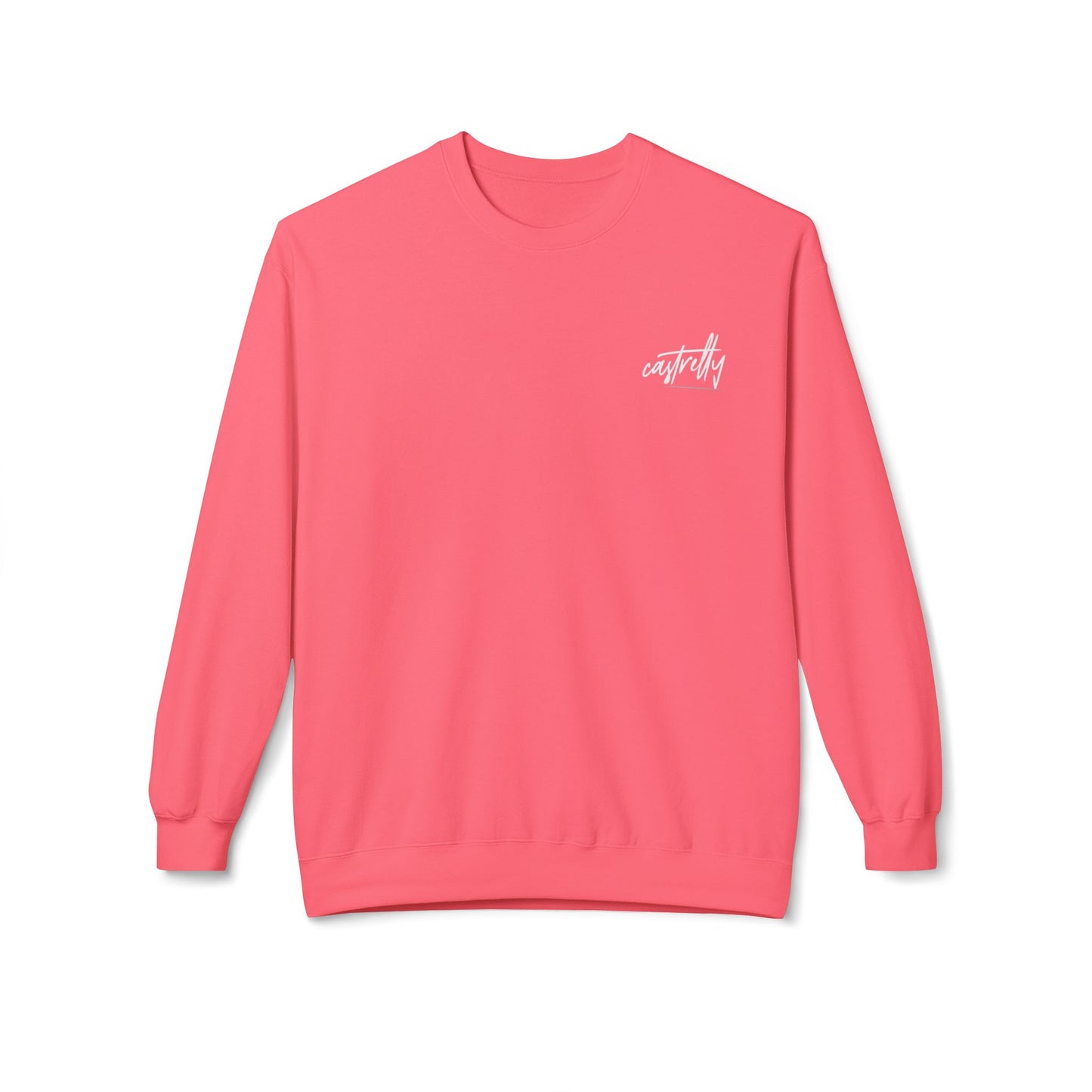 Castrelly Crewneck — Minimal Castrelly Logo