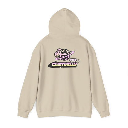 Castrelly Hoodie — Pastel Space Graphic Hoodie