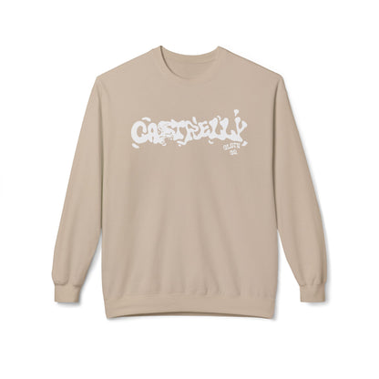 Castrelly Crewneck — Minimal Urban Drip Streetwear Logo