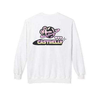 Castrelly Crewneck — Pastel Space Graphic Crewneck