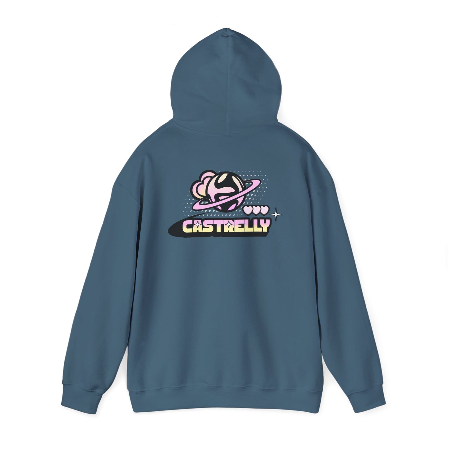 Castrelly Hoodie — Pastel Space Graphic Hoodie