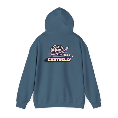Castrelly Hoodie — Pastel Space Graphic Hoodie