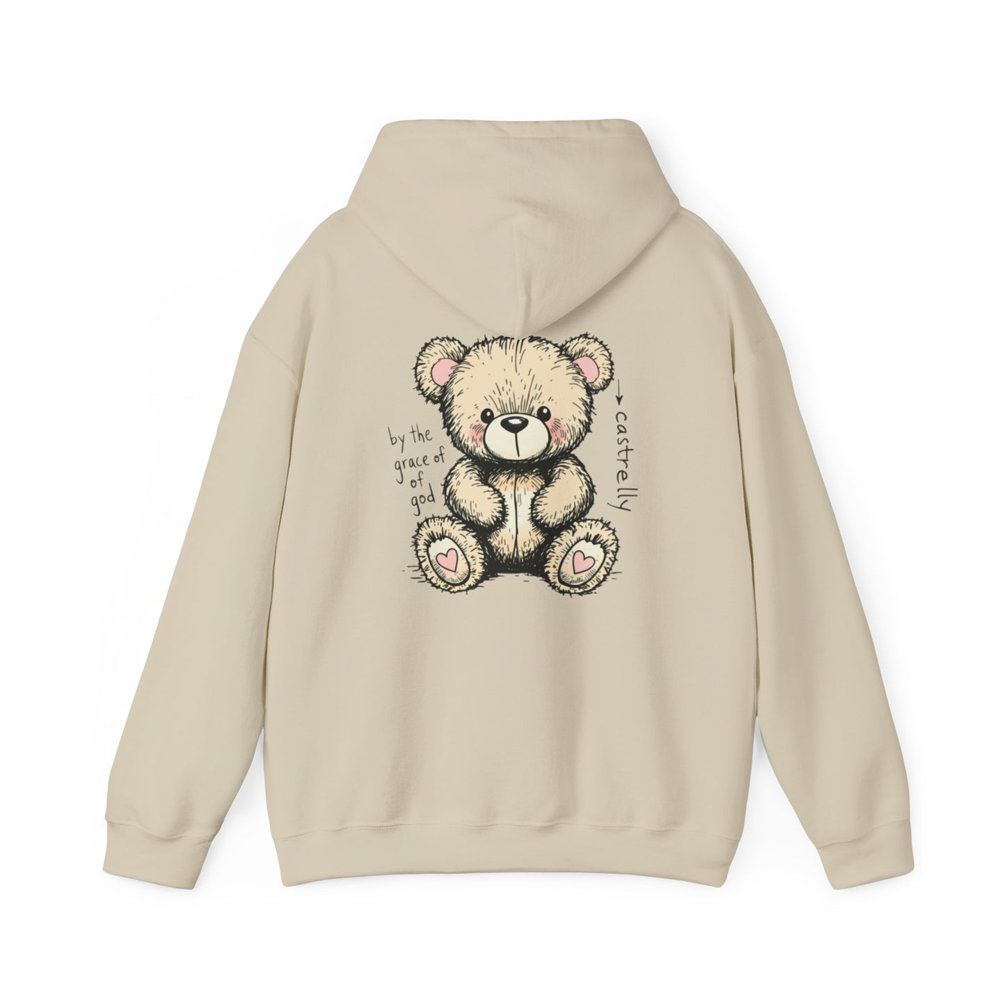 Castrelly Hoodie - Valentines Day Teddy Bear