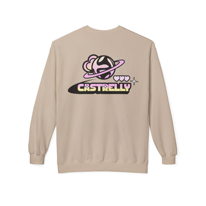 Castrelly Crewneck — Pastel Space Graphic Crewneck