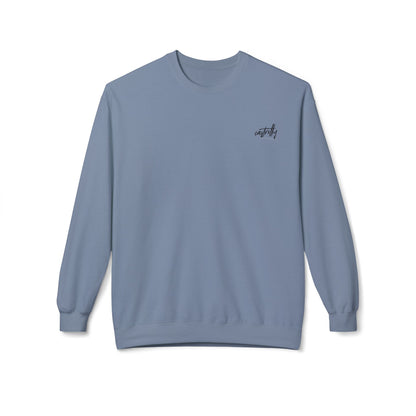 Castrelly Crewneck — Pastel Space Graphic Crewneck