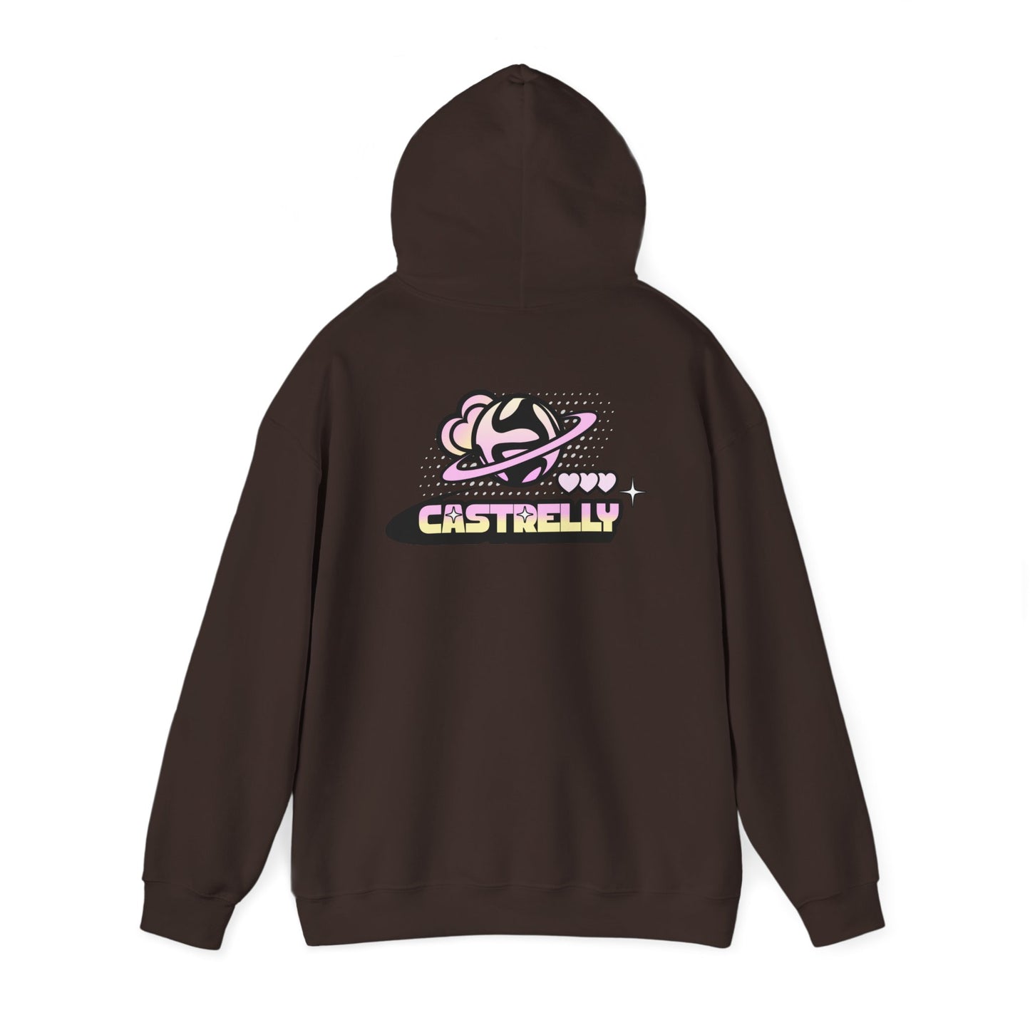 Castrelly Hoodie — Pastel Space Graphic Hoodie