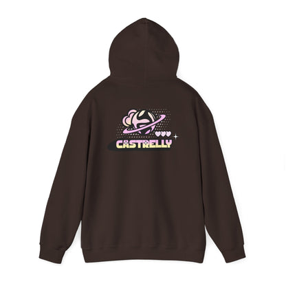 Castrelly Hoodie — Pastel Space Graphic Hoodie
