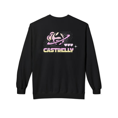 Castrelly Crewneck — Pastel Space Graphic Crewneck