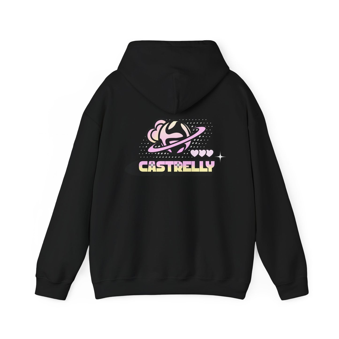 Castrelly Hoodie — Pastel Space Graphic Hoodie