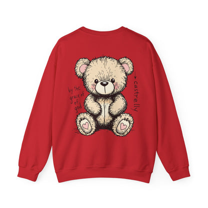 Castrelly Crewneck - Valentines Day Teddy Bear