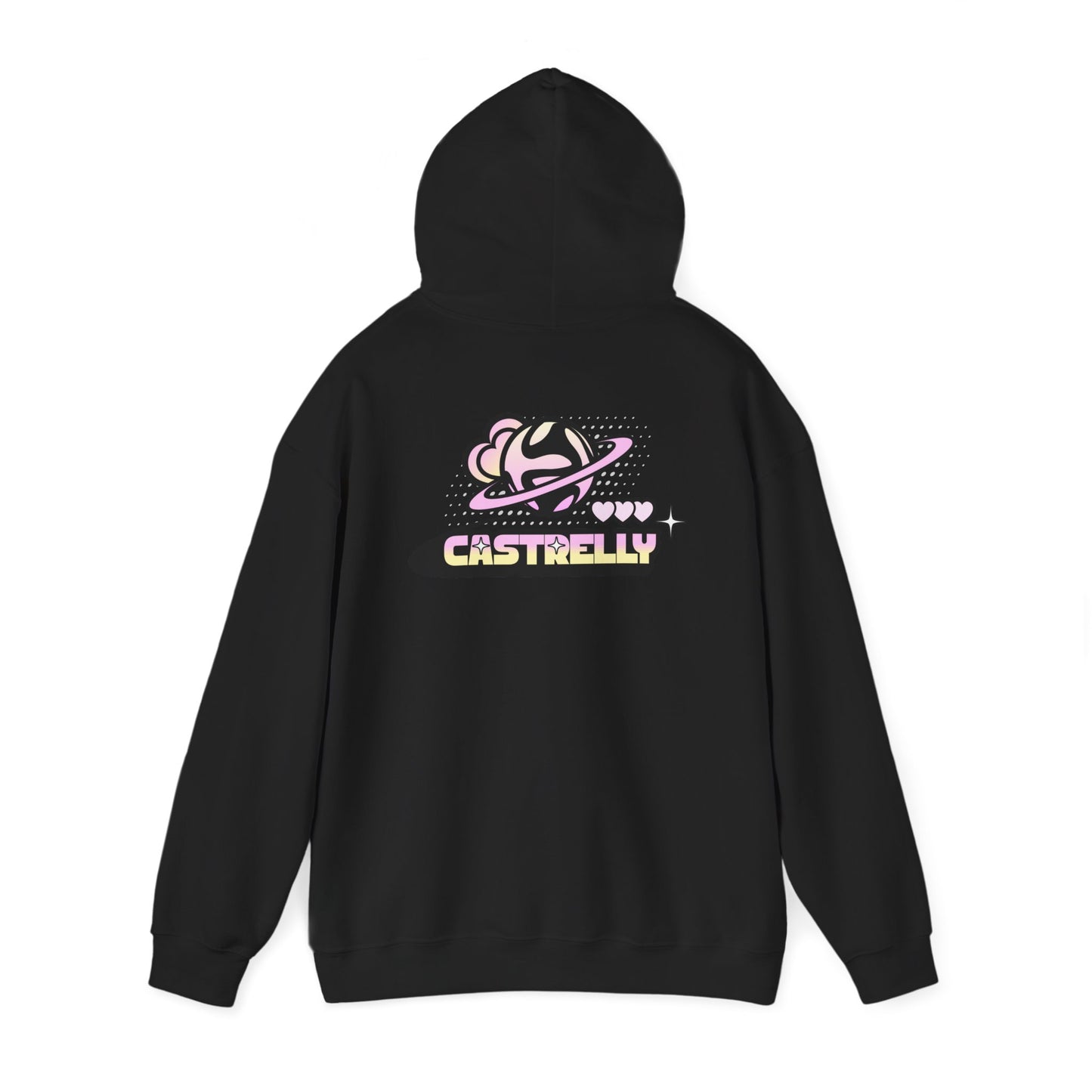 Castrelly Hoodie — Pastel Space Graphic Hoodie