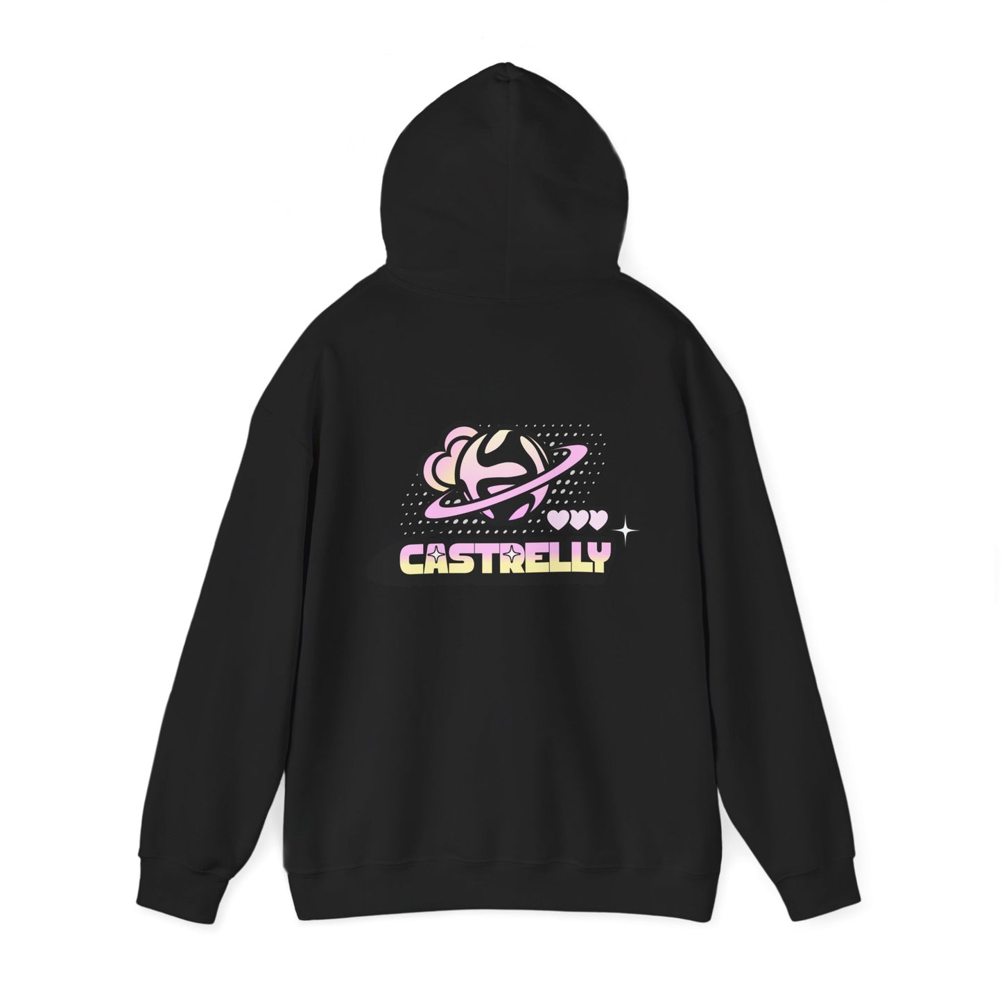 Castrelly Hoodie — Pastel Space Graphic Hoodie