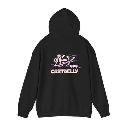 Castrelly Hoodie — Pastel Space Graphic Hoodie