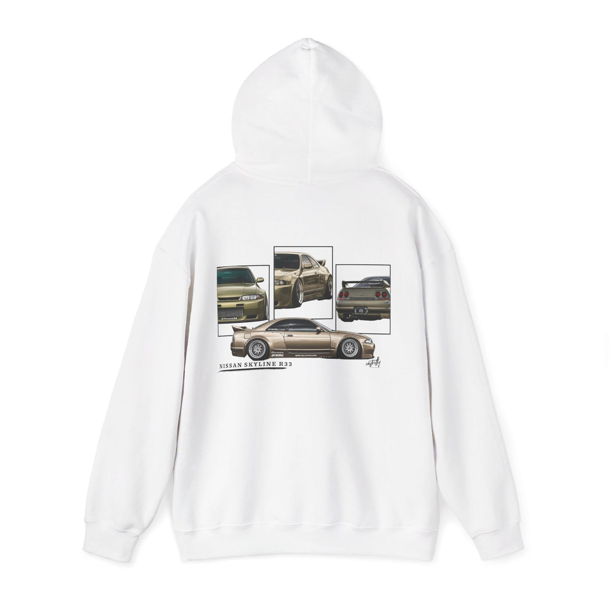 Nissan Skyline GT-R R33 Hoodie — CaseR33 X Castrelly