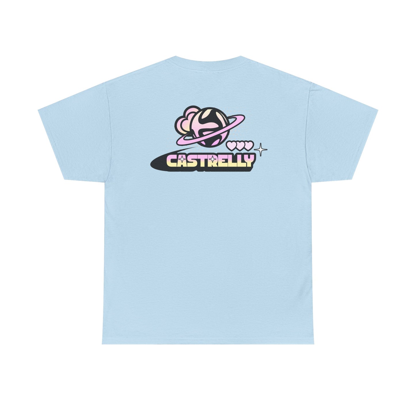 Castrelly Tshirt - Pastel Space Graphic Tee