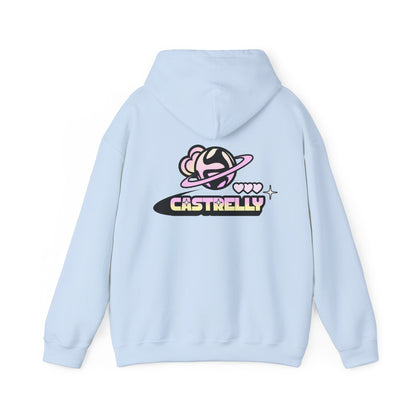 Castrelly Hoodie — Pastel Space Graphic Hoodie
