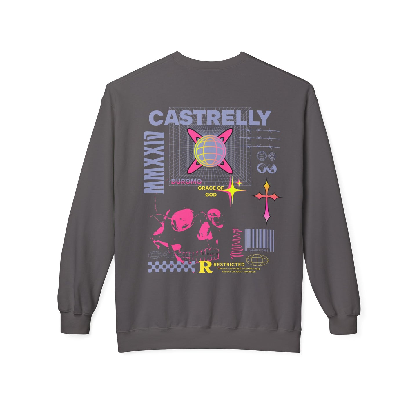Castrelly Crewneck — Duromɔ Graphic Crewneck