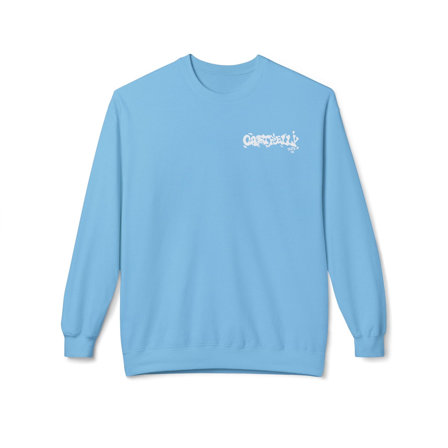 Castrelly Crewneck — Minimal Urban Drip Streetwear Logo