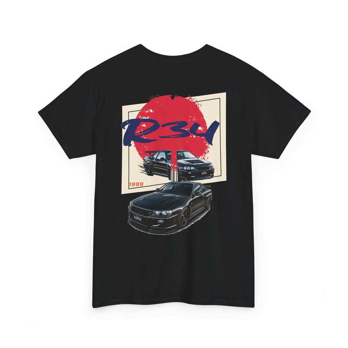 R34 Skyline Graphic Tee — SLOW34 X CASTRELLY