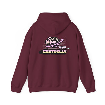 Castrelly Hoodie — Pastel Space Graphic Hoodie
