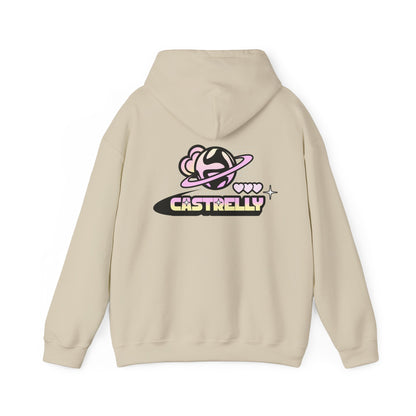 Castrelly Hoodie — Pastel Space Graphic Hoodie