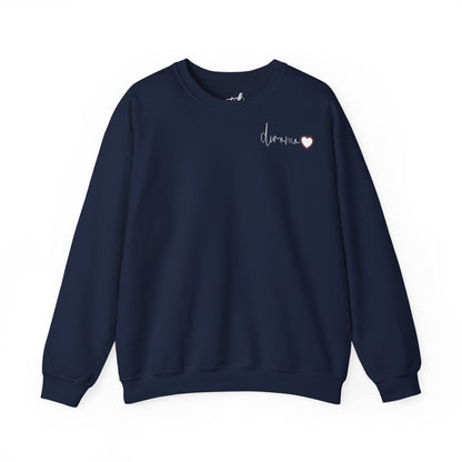 Castrelly Crewneck —  Valentines Day Duromo Heart